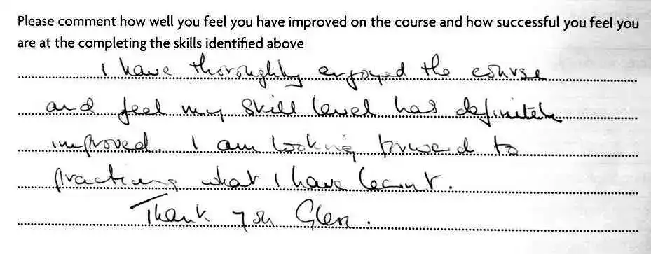 Photoshop Lessons Student Feedback and Testimonial