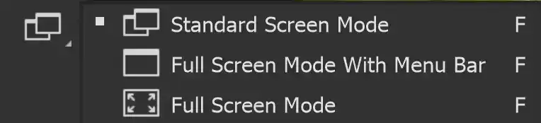Photoshop Screen Modes Tool Tutorial