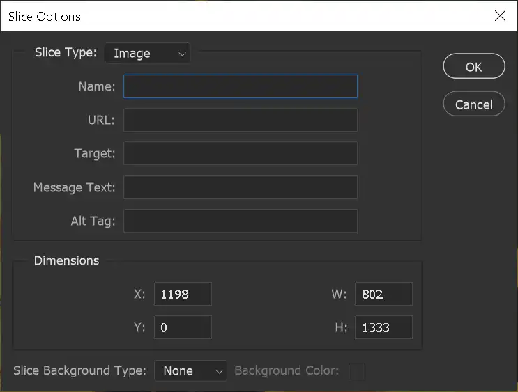 Photoshop Slice Select Tool Tutorial