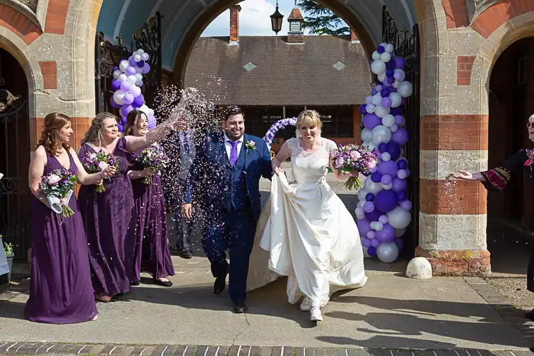 Wedding photography at Childwickbury, St Albans