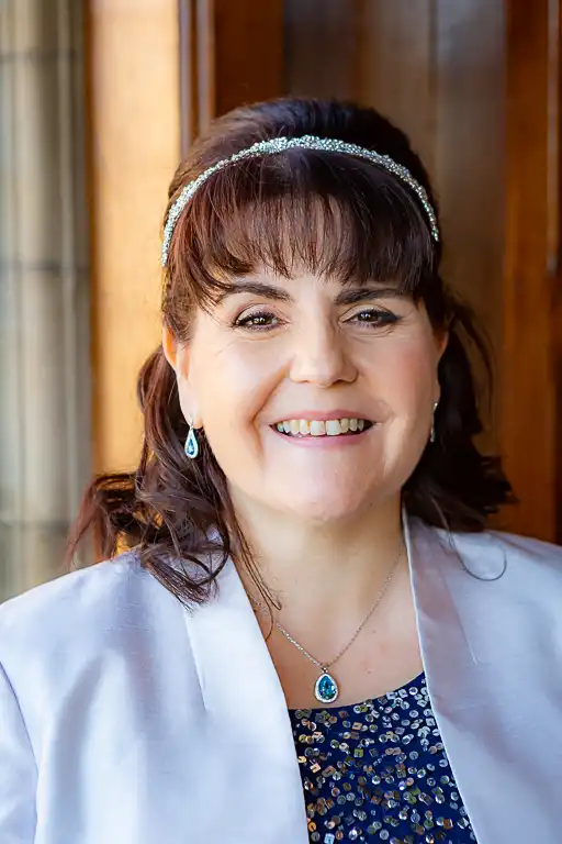 Wedding photography at Fanhams Hall in late October, Ware