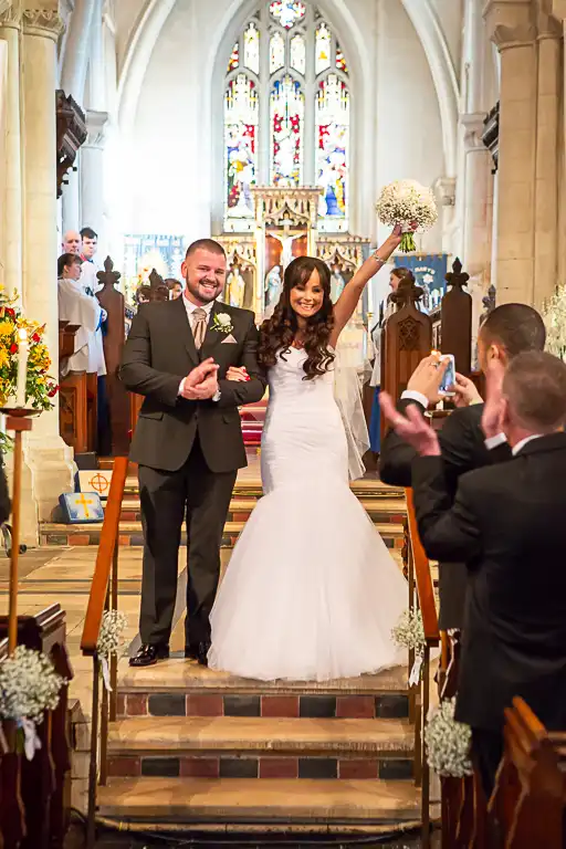 Wedding photography at Hunton Park