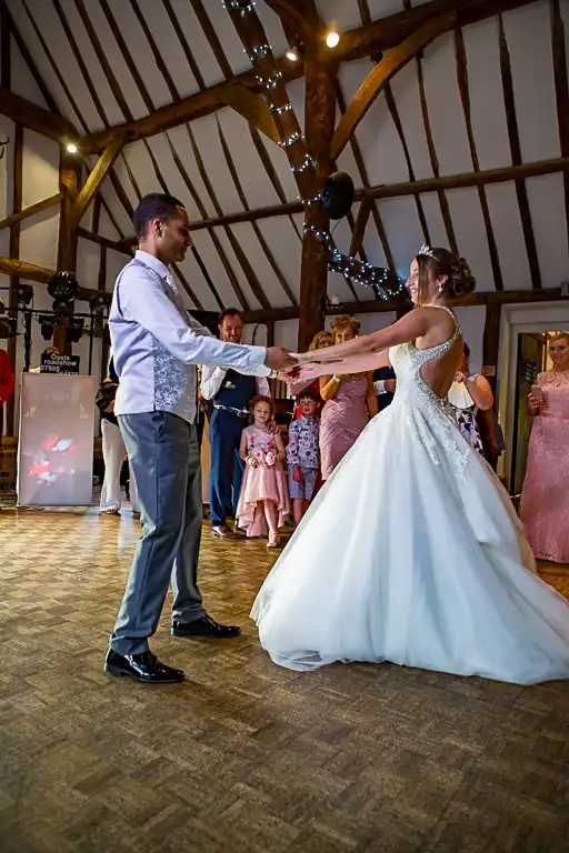 Wedding photography at Knebworth Barns, Knebworth, Hertfordshire