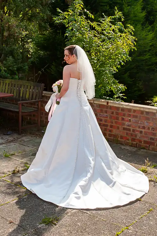 Wedding photography at Towcester Racecourse